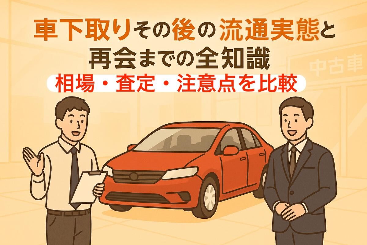 車下取りその後の流通実態と再会までの全知識｜相場・査定・注意点を 